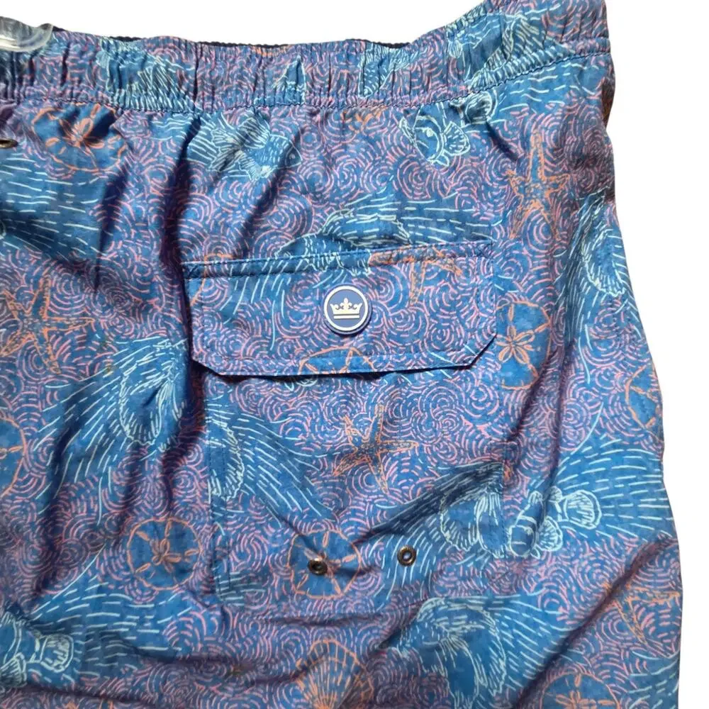 Peter Millar Swim Trunks Seaside Collection NWT Sz 3X Free Bag Attached